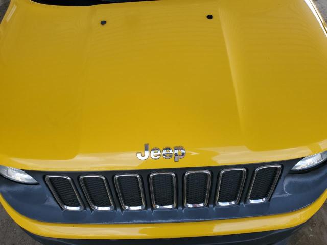 ZACCJBAT5GPD79158 - 2016 JEEP RENEGADE SPORT YELLOW photo 11