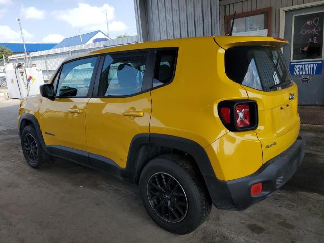 ZACCJBAT5GPD79158 - 2016 JEEP RENEGADE SPORT YELLOW photo 2