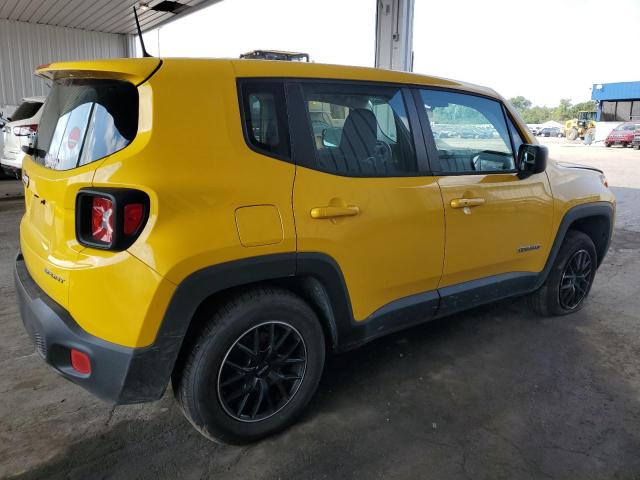 ZACCJBAT5GPD79158 - 2016 JEEP RENEGADE SPORT YELLOW photo 3