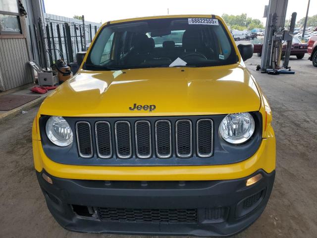 ZACCJBAT5GPD79158 - 2016 JEEP RENEGADE SPORT YELLOW photo 5