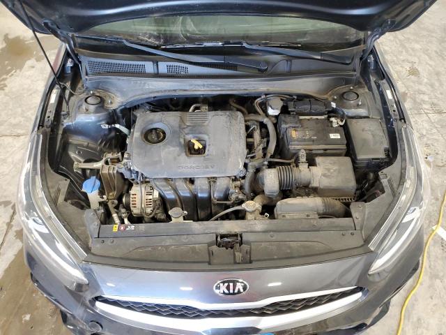 3KPF24AD8KE121527 - 2019 KIA FORTE FE ნაცრისფერი ფოტო 11