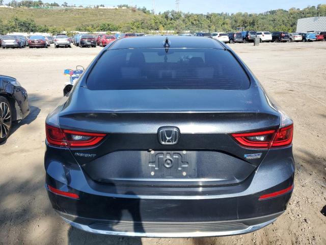 19XZE4F93KE001904 - 2019 HONDA INSIGHT TOURING GRAY photo 6