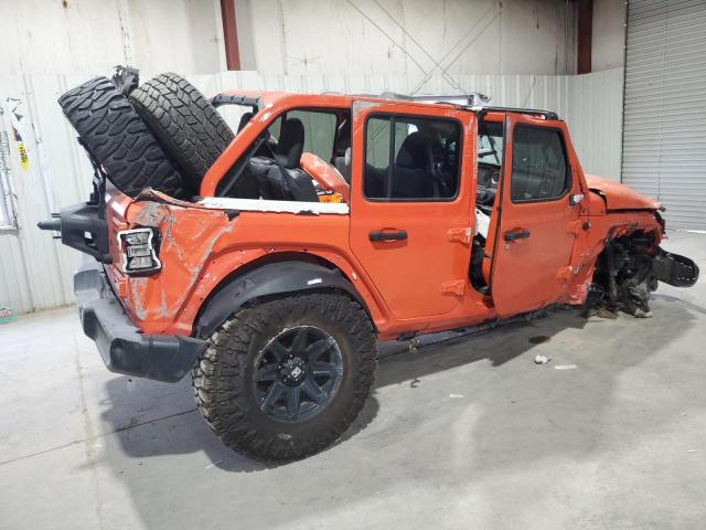 1C4HJXEG4JW234266 - 2018 JEEP WRANGLER U SAHARA Նարնջագույն լուսանկար 3