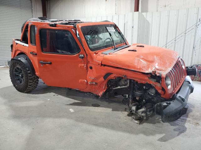 1C4HJXEG4JW234266 - 2018 JEEP WRANGLER U SAHARA Նարնջագույն լուսանկար 4