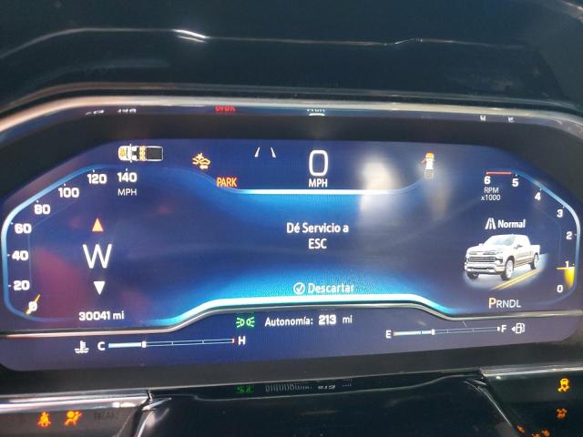 1GCPACE82RZ174978 - 2024 CHEVROLET SILVERADO C1500 LT 银色 照片 9