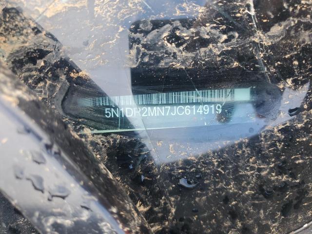 5N1DR2MN7JC614919 - 2018 NISSAN PATHFINDER S WHITE photo 12