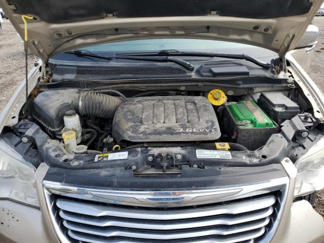 2C4RC1CG7DR801596 - 2013 CHRYSLER TOWN & COU TOURING L BEIGE photo 12