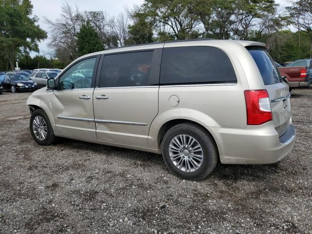 2C4RC1CG7DR801596 - 2013 CHRYSLER TOWN & COU TOURING L BEIGE photo 2