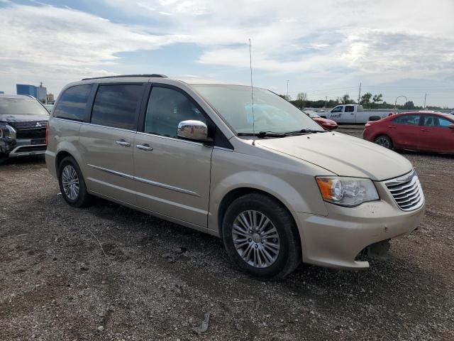 2C4RC1CG7DR801596 - 2013 CHRYSLER TOWN & COU TOURING L BEIGE photo 4