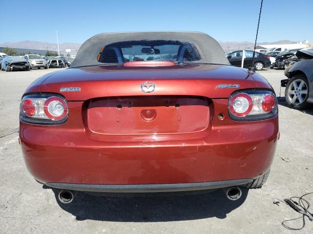 JM1NC25F980154000 - 2008 MAZDA MX-5 MIATA RED photo 6