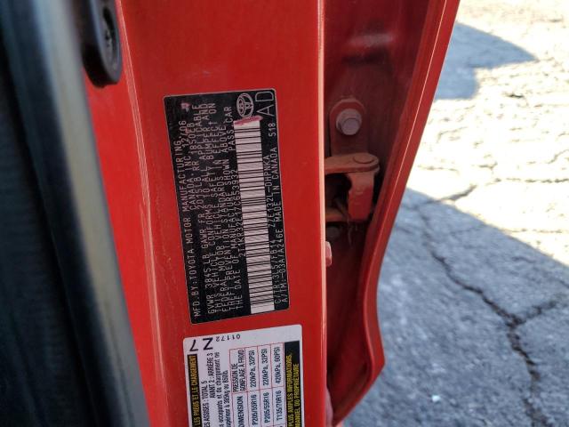 2T1KR32E17C653932 - 2007 TOYOTA MATRIX XR 红色 照片 12