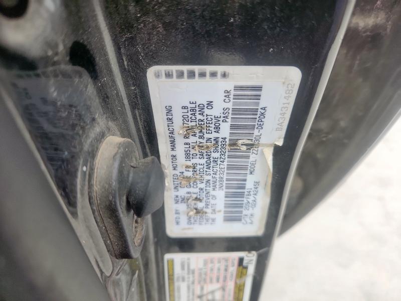 1NXBR32E74Z323934 - 2004 TOYOTA COROLLA CE 黑色 照片 12