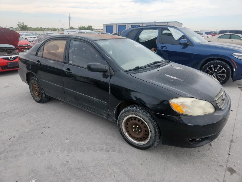 1NXBR32E74Z323934 - 2004 TOYOTA COROLLA CE 黑色 照片 4