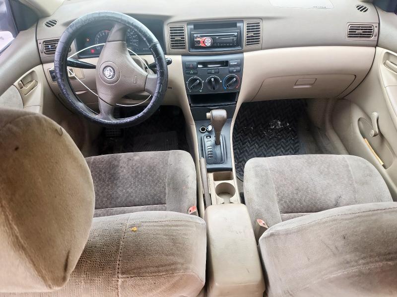 1NXBR32E74Z323934 - 2004 TOYOTA COROLLA CE 黑色 照片 8