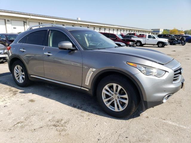 JN8CS1MW2FM482049 - 2015 INFINITI QX70 GRAY photo 4