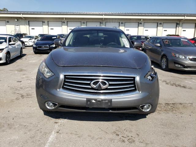 JN8CS1MW2FM482049 - 2015 INFINITI QX70 GRAY photo 5