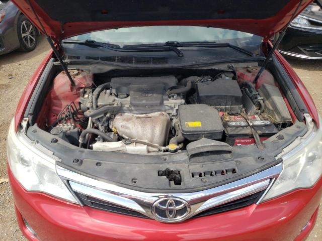 4T4BF1FK1CR180318 - 2012 TOYOTA CAMRY BASE RED photo 11