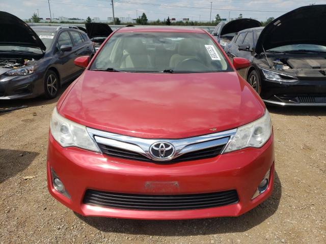 4T4BF1FK1CR180318 - 2012 TOYOTA CAMRY BASE RED photo 5