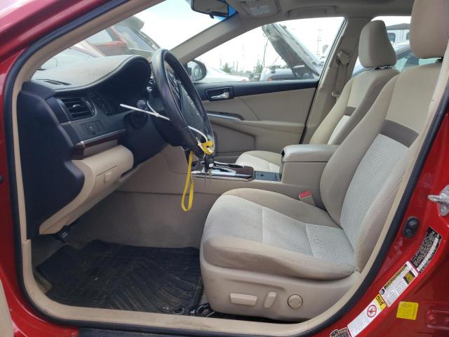 4T4BF1FK1CR180318 - 2012 TOYOTA CAMRY BASE RED photo 7