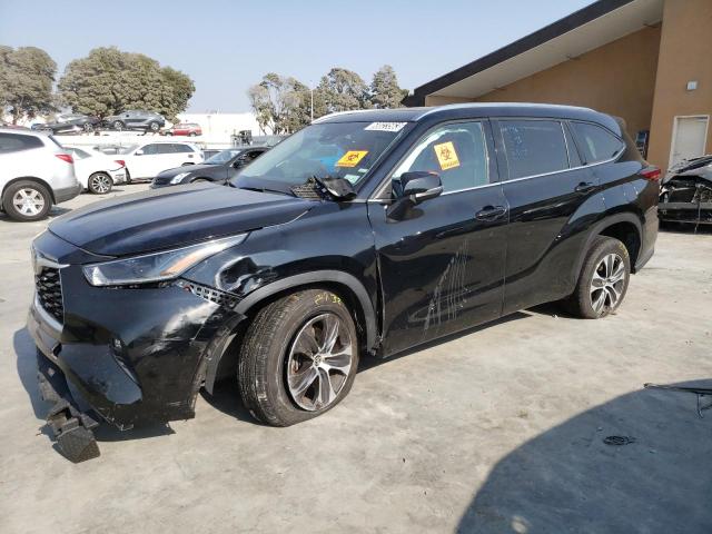 5TDGZRAH9MS516177 - 2021 TOYOTA HIGHLANDER XLE Qara foto 1