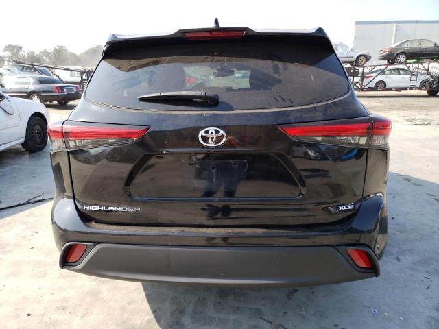 5TDGZRAH9MS516177 - 2021 TOYOTA HIGHLANDER XLE Qara foto 6
