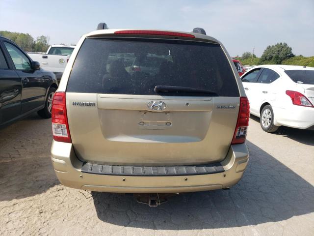 KNDMC233186052689 - 2008 HYUNDAI ENTOURAGE GLS GOLD photo 6