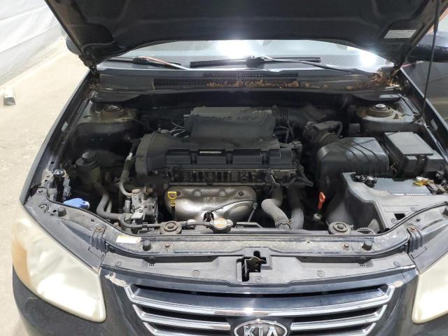 KNAFE121475456388 - 2007 KIA SPECTRA EX BLACK photo 11