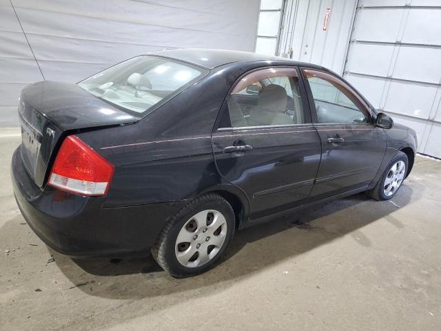 KNAFE121475456388 - 2007 KIA SPECTRA EX BLACK photo 3