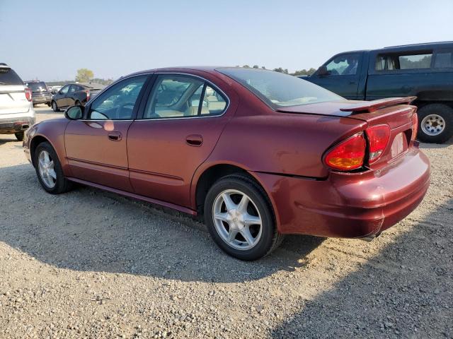 1G3NL52E93C200722 - 2003 OLDSMOBILE ALERO GL MAROON photo 2