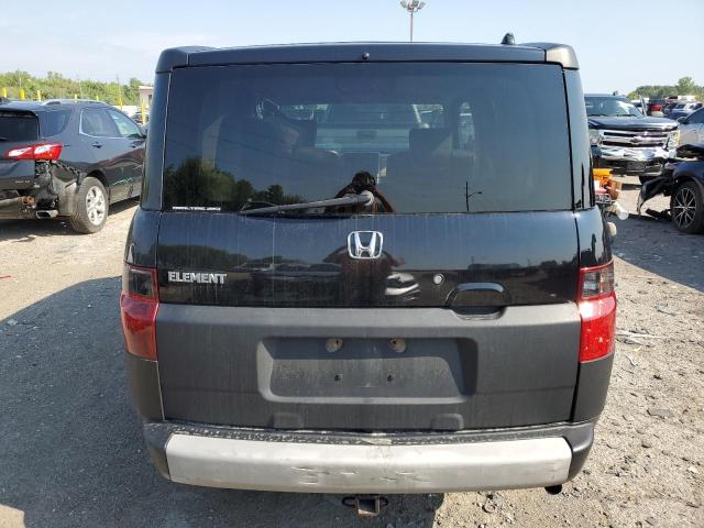 5J6YH27397L015929 - 2007 HONDA ELEMENT LX BLACK photo 6