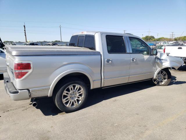 1FTFW1CF3BFB57620 - 2011 FORD F150 SUPERCREW SILVER photo 3