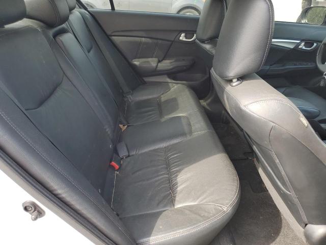 19XFB2F95EE078441 - 2014 HONDA CIVIC EXL WHITE photo 10