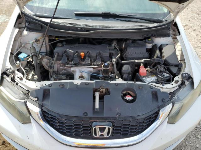 19XFB2F95EE078441 - 2014 HONDA CIVIC EXL WHITE photo 11