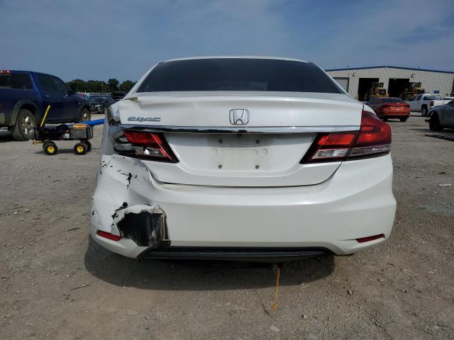 19XFB2F95EE078441 - 2014 HONDA CIVIC EXL WHITE photo 6