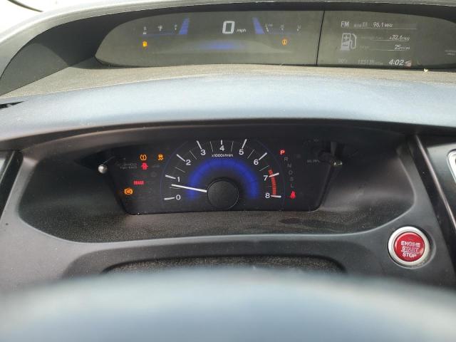 19XFB2F95EE078441 - 2014 HONDA CIVIC EXL WHITE photo 9