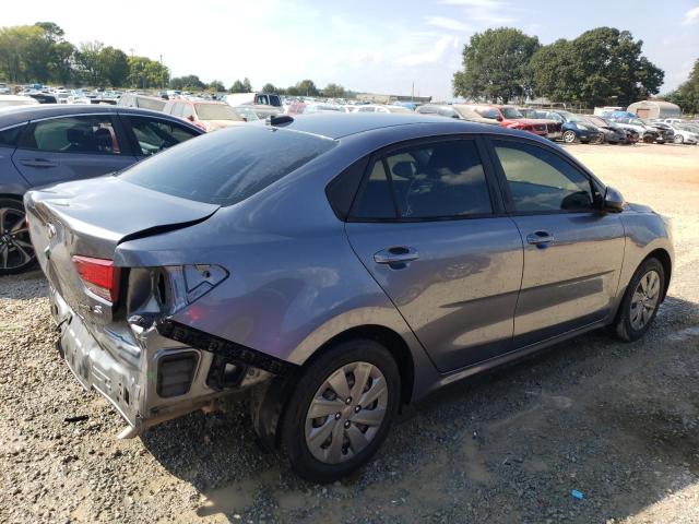 3KPA24ADXLE328352 - 2020 KIA RIO LX GRAY photo 3