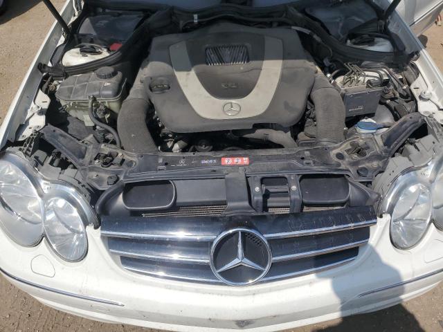 WDBTK56F68F255579 - 2008 MERCEDES-BENZ CLK 350 WHITE photo 11