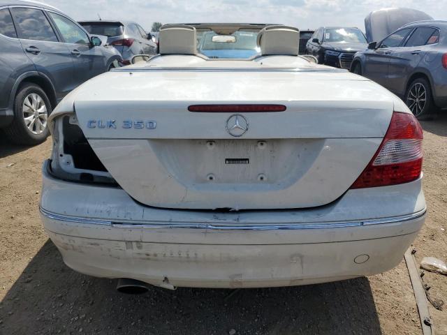 WDBTK56F68F255579 - 2008 MERCEDES-BENZ CLK 350 WHITE photo 6