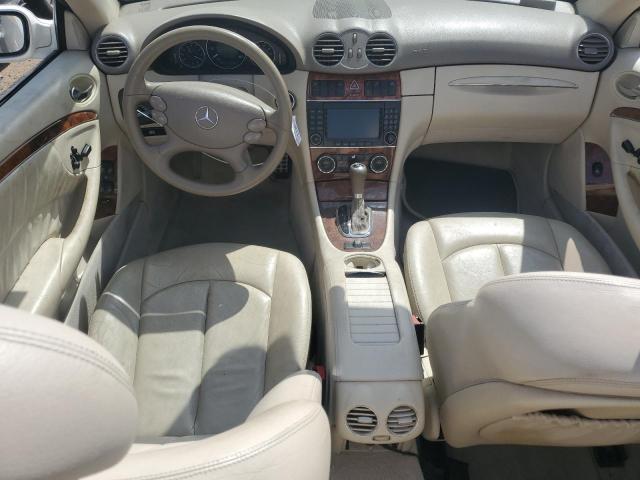 WDBTK56F68F255579 - 2008 MERCEDES-BENZ CLK 350 WHITE photo 8