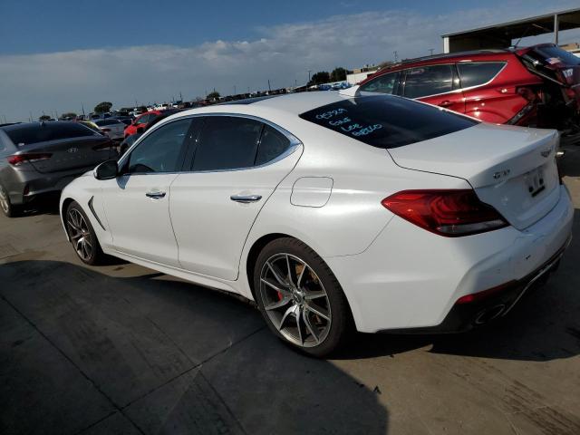 KMTG34LE1KU012577 - 2019 GENESIS G70 PRESTIGE WHITE photo 2