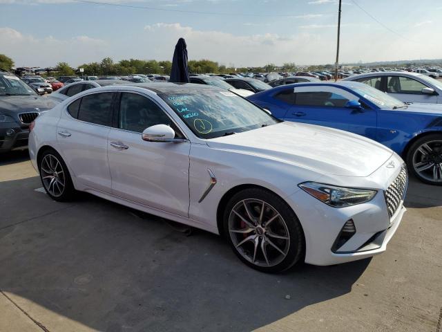 KMTG34LE1KU012577 - 2019 GENESIS G70 PRESTIGE WHITE photo 4