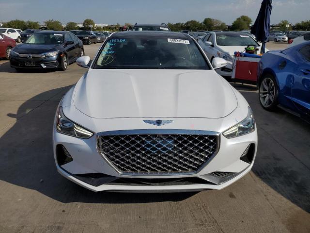 KMTG34LE1KU012577 - 2019 GENESIS G70 PRESTIGE WHITE photo 5