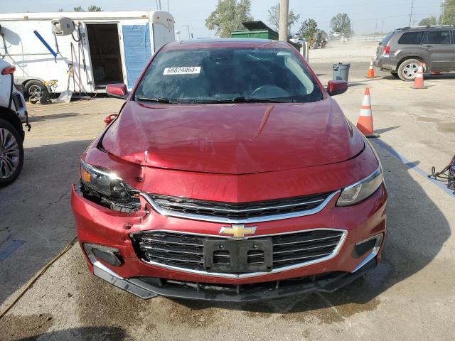 1G1ZJ5SU7HF250175 - 2017 CHEVROLET MALIBU HYBRID MAROON photo 5