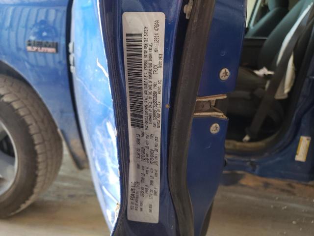 1C6RR6FT6KS562890 - 2019 RAM 1500 CLASS TRADESMAN BLUE photo 12