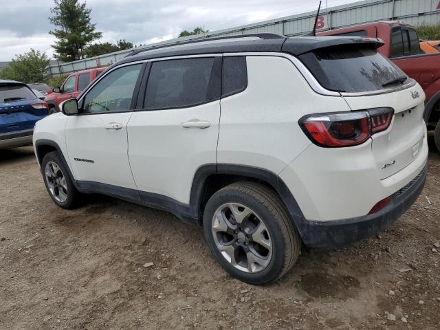 3C4NJDCB3KT818495 - 2019 JEEP COMPASS LIMITED WHITE photo 2