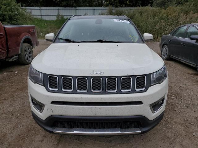 3C4NJDCB3KT818495 - 2019 JEEP COMPASS LIMITED WHITE photo 5