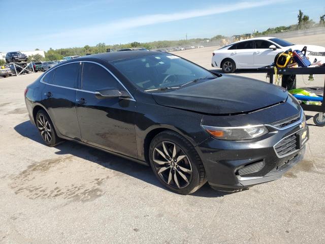 1G1ZE5ST6HF290467 - 2017 CHEVROLET MALIBU LT BLACK photo 4