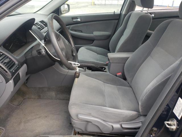 1HGCM56177A069871 - 2007 HONDA ACCORD VALUE BLUE photo 7