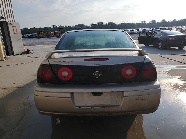 2G1WH52K249433970 - 2004 CHEVROLET IMPALA LS BEIGE photo 6