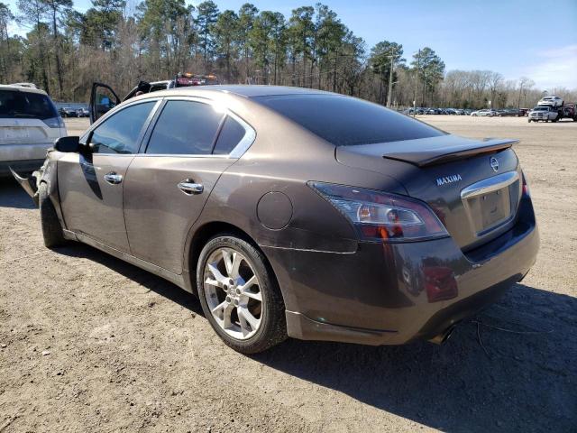 1N4AA5AP3AC827555 - 2010 NISSAN MAXIMA S BROWN photo 2